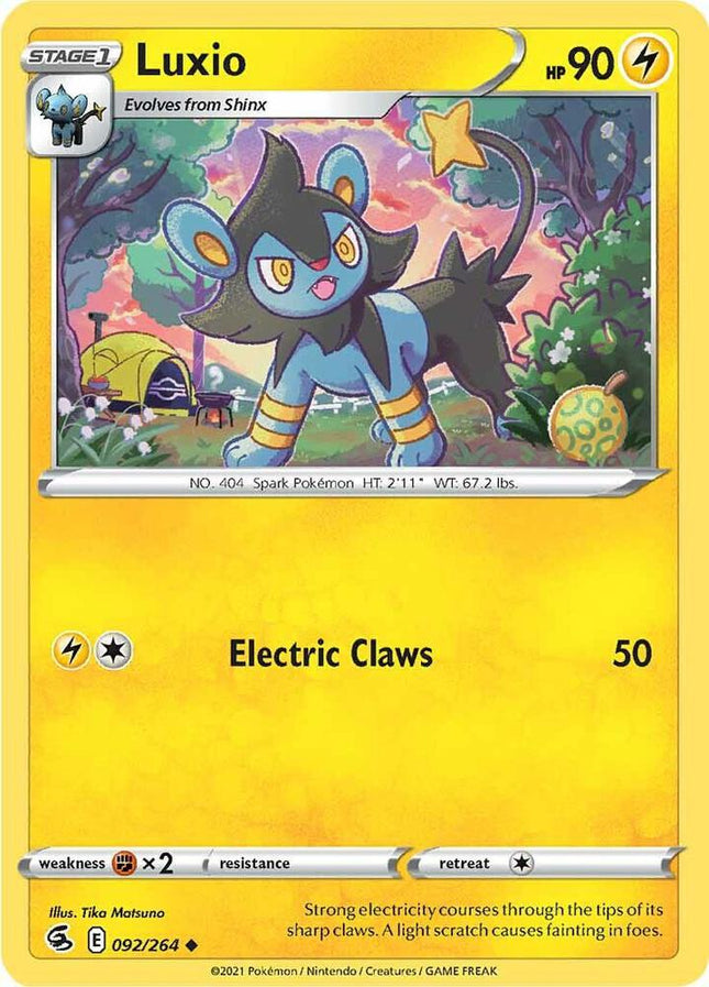 Luxio #092/264 Uncommon / Fusion Strike
