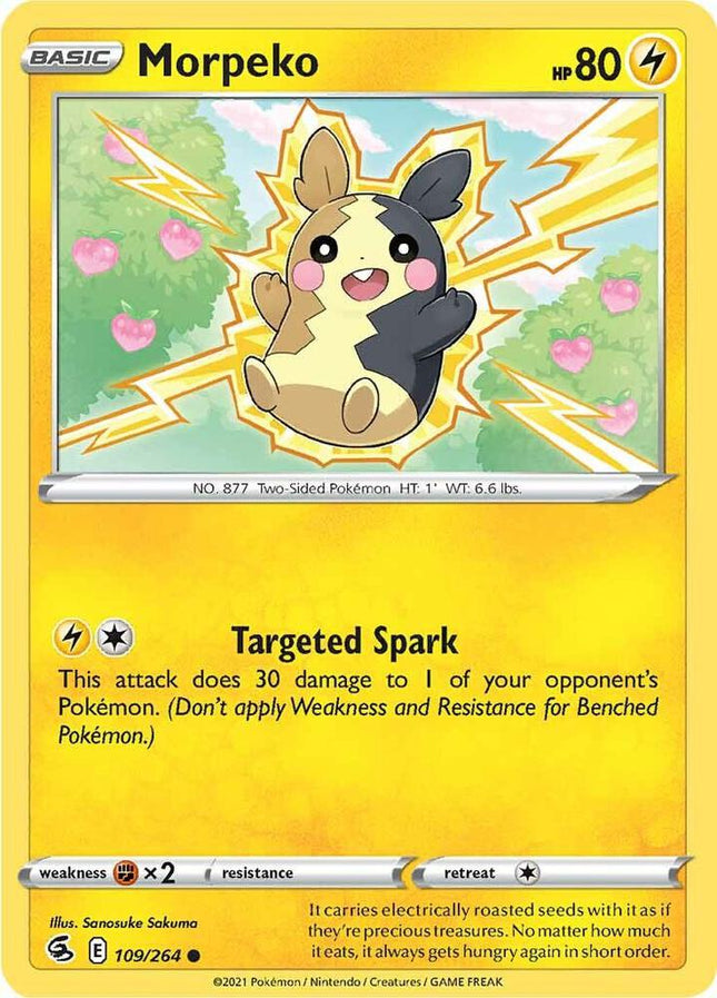 Morpeko #109/264 Common / Fusion Strike