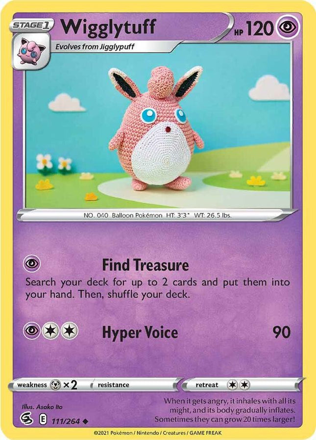 Wigglytuff #111/264 Uncommon / Fusion Strike