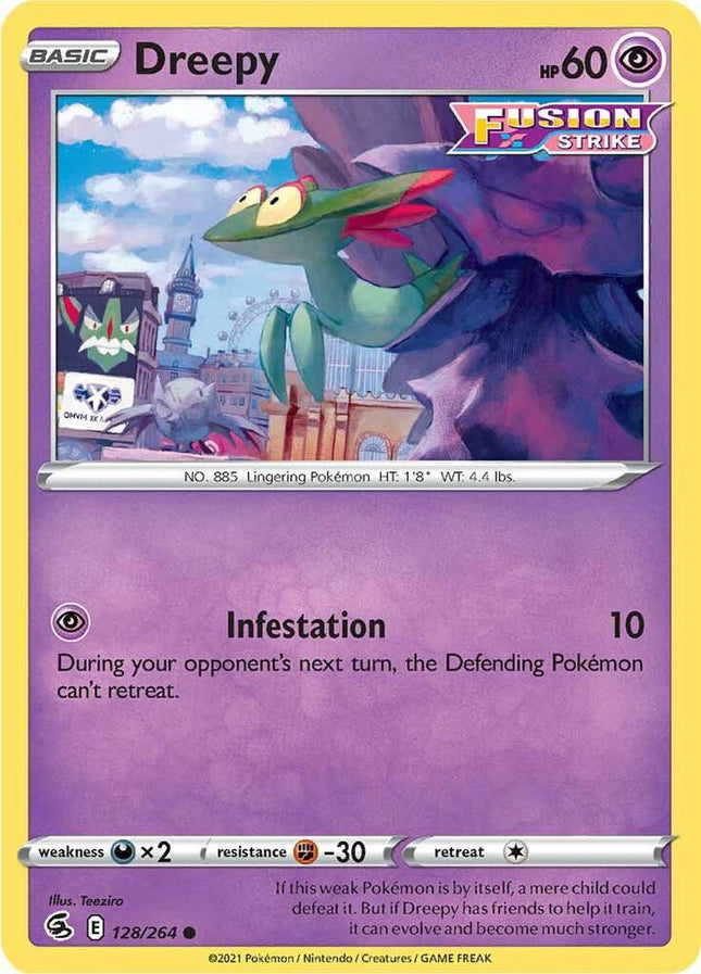 Dreepy #128/264 Common / Fusion Strike