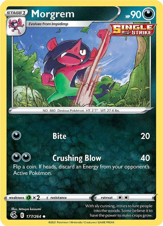 Morgrem #177/264 Uncommon / Fusion Strike