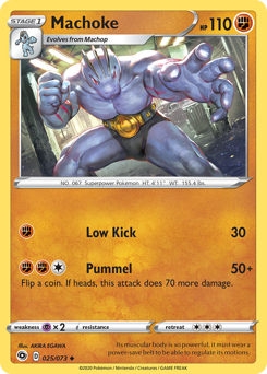 Machoke #25/73 Uncommon / Champion's Path