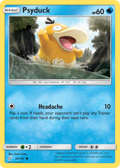 Psyduck #026/181 Common / Team Up