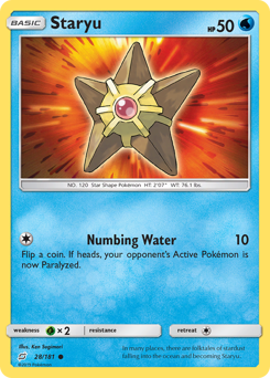 Staryu #028/181 Common / Team Up