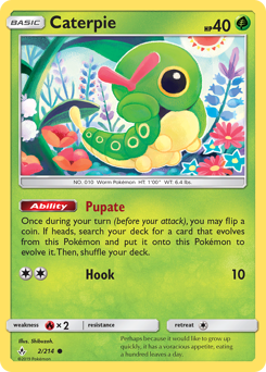 Caterpie #002/214 Common / Unbroken Bonds