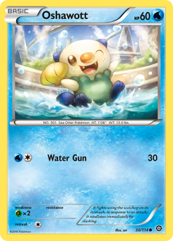 Oshawott #030/114 Common / Steam Siege