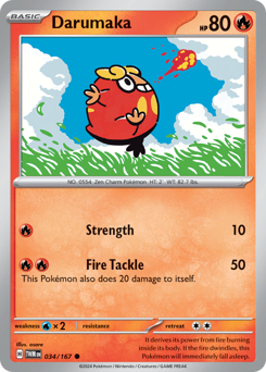 Darumaka #034/167 Common / Twilight Masquerade