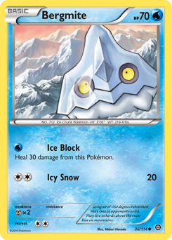 Bergmite #036/114 Common / Steam Siege