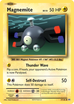 Magnemite #037/108 Common / Evolutions