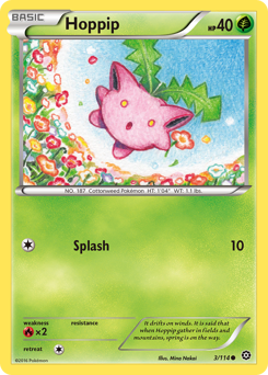 Hoppip #003/114 Common / Steam Siege