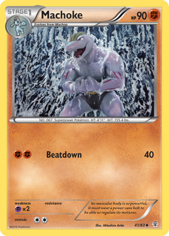 Machoke #41/83 Uncommon (Reverse Holofoil) / Generations
