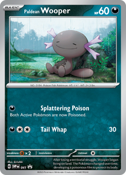 Paldean Wooper #041 Promo (Holofoil) / Scarlet & Violet Black Star Promos