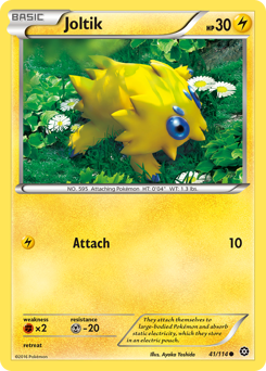 Joltik #041/114 Common (Reverse Holofoil) / Steam Siege