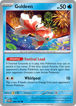 Goldeen #044/167 Common / Twilight Masquerade