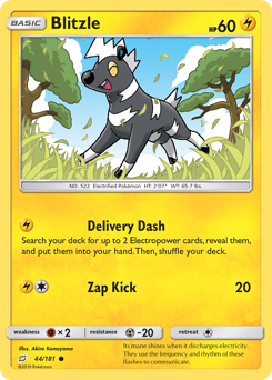 Blitzle #044/181 Common / Team Up
