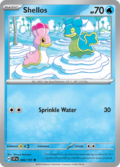 Shellos #046/191 Common / Surging Sparks