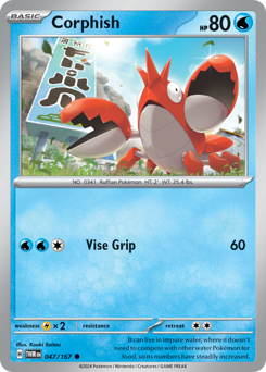 Corphish #047/167 Common / Twilight Masquerade