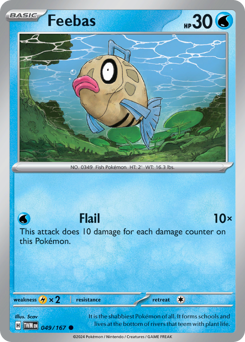 Feebas #049/167 Common / Twilight Masquerade