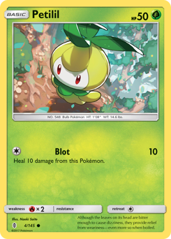 Petilil #004/145 Common / Guardians Rising