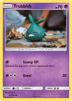Trubbish #050/145 Common (Reverse Holofoil) / Guardians Rising