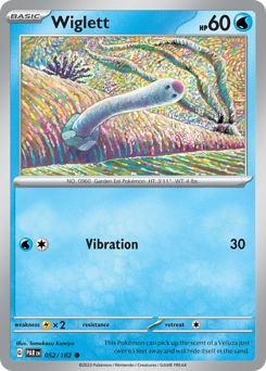 Wiglett #052/182 Common (Reverse Holofoil) / Paradox Rift