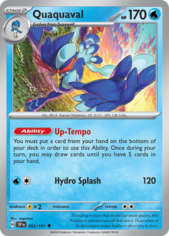 Quaquaval #052/191 Uncommon / Surging Sparks
