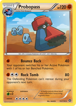 Probopass #055/114 Rare (Reverse Holofoil) / Steam Siege