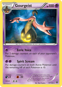 Gourgeist #057/146 Holo Rare (Holofoil) / XY Base Set