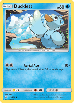 Ducklett #059/236 Common / Cosmic Eclipse