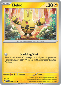 Elekid #059/182 Common / Paradox Rift
