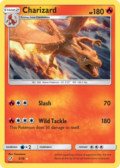 Charizard #05/18 Holo Rare (Holofoil) / Detective Pikachu