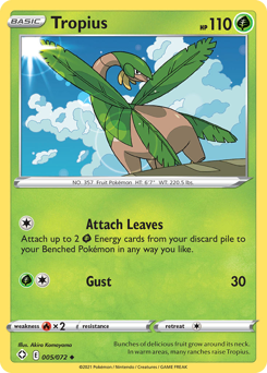 Tropius #05/72 Uncommon / Shining Fates