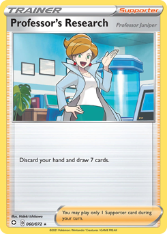 Professor's Research #060/72 Rare (Reverse Holofoil) / Shining Fates