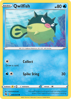 Qwilfish #060/264 Common / Fusion Strike