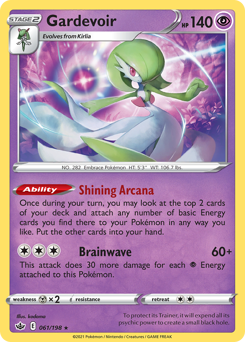 Gardevoir #061/198 Holo Rare (Holofoil) / Chilling Reign