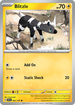Blitzle #062/191 Common / Surging Sparks