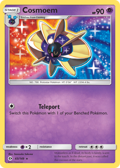 Cosmoem #065/149 Rare (Reverse Holofoil) / Sun & Moon