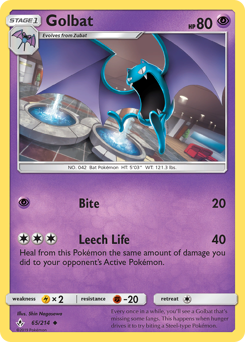Golbat #065/214 Uncommon / Unbroken Bonds