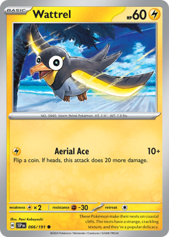 Wattrel #066/191 Common / Surging Sparks