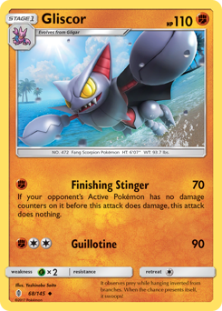 Gliscor #068/145 Uncommon / Guardians Rising