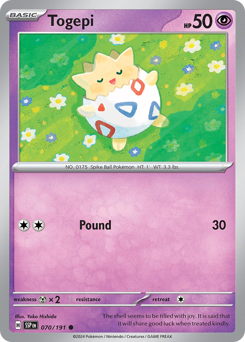 Togepi #070/191 Common / Surging Sparks