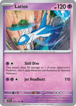 Latios #077/191 Uncommon (Reverse Holofoil) / Surging Sparks
