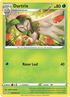 Dartrix #07/72 Uncommon / Shining Fates