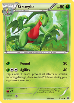 Grovyle #007/160 Uncommon / Primal Clash