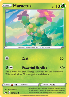 Maractus #007/200 Common / Sword & Shield