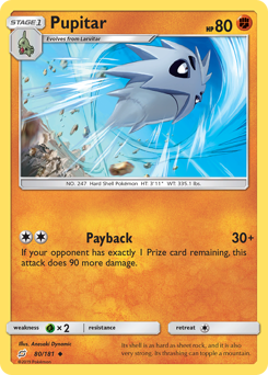 Pupitar #080/181 Uncommon / Team Up