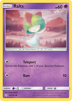 Ralts #080/236 Common / Cosmic Eclipse