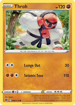 Throh #080/172 Common / Brilliant Stars