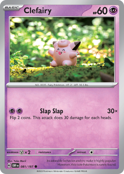 Clefairy #081/197 Common / Obsidian Flames