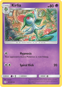 Kirlia #081/236 Uncommon / Cosmic Eclipse